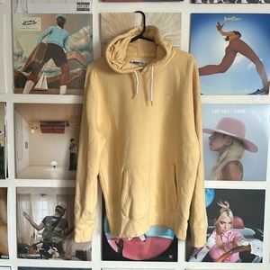 Pastel Yellow Hollister Hoodie